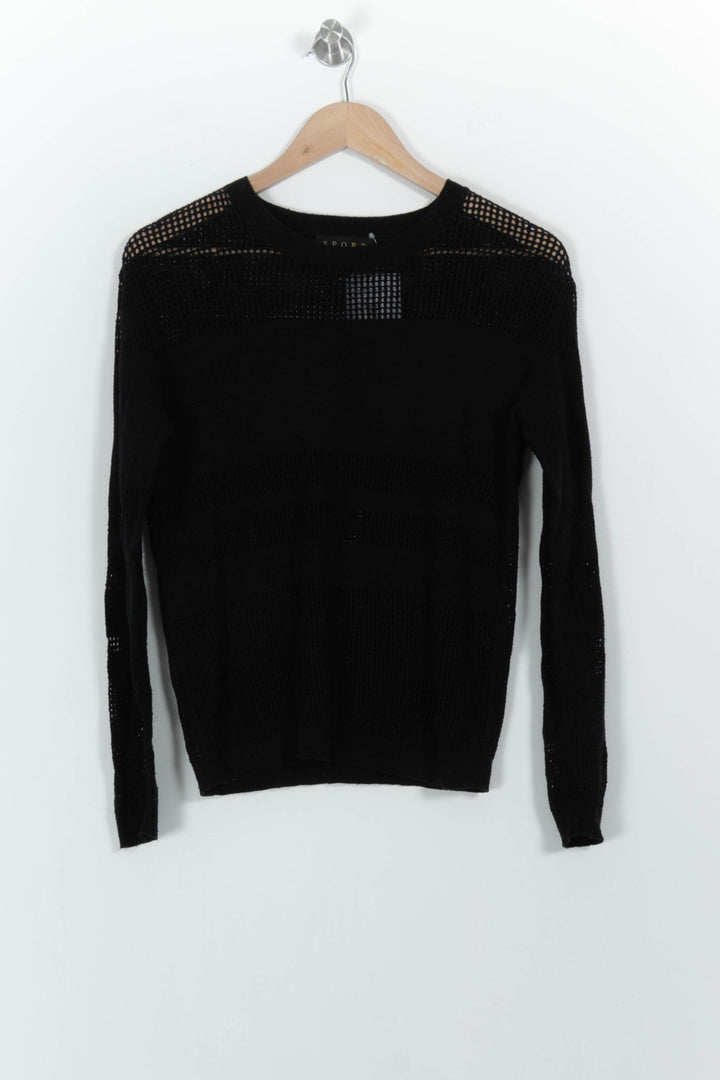 Pull Noir - Taille XS/34 de la marque The Kooples - Sport | PARAD102119 - Vendu par Paradigme - Image 2