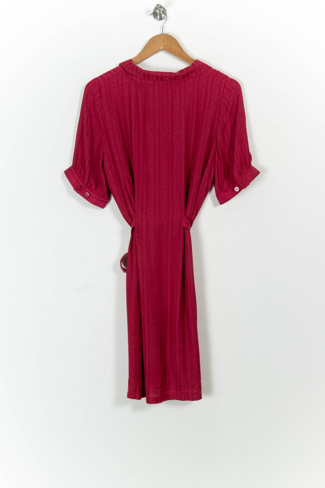 Robe Chemise Rouge - Taille L/40 de la marque Karl Marc John | PARAD102124 - Vendu par Paradigme - Image 4