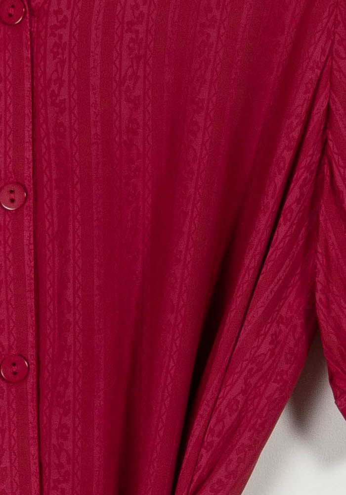 Robe Chemise Rouge - Taille L/40 de la marque Karl Marc John | PARAD102124 - Vendu par Paradigme - Image 3