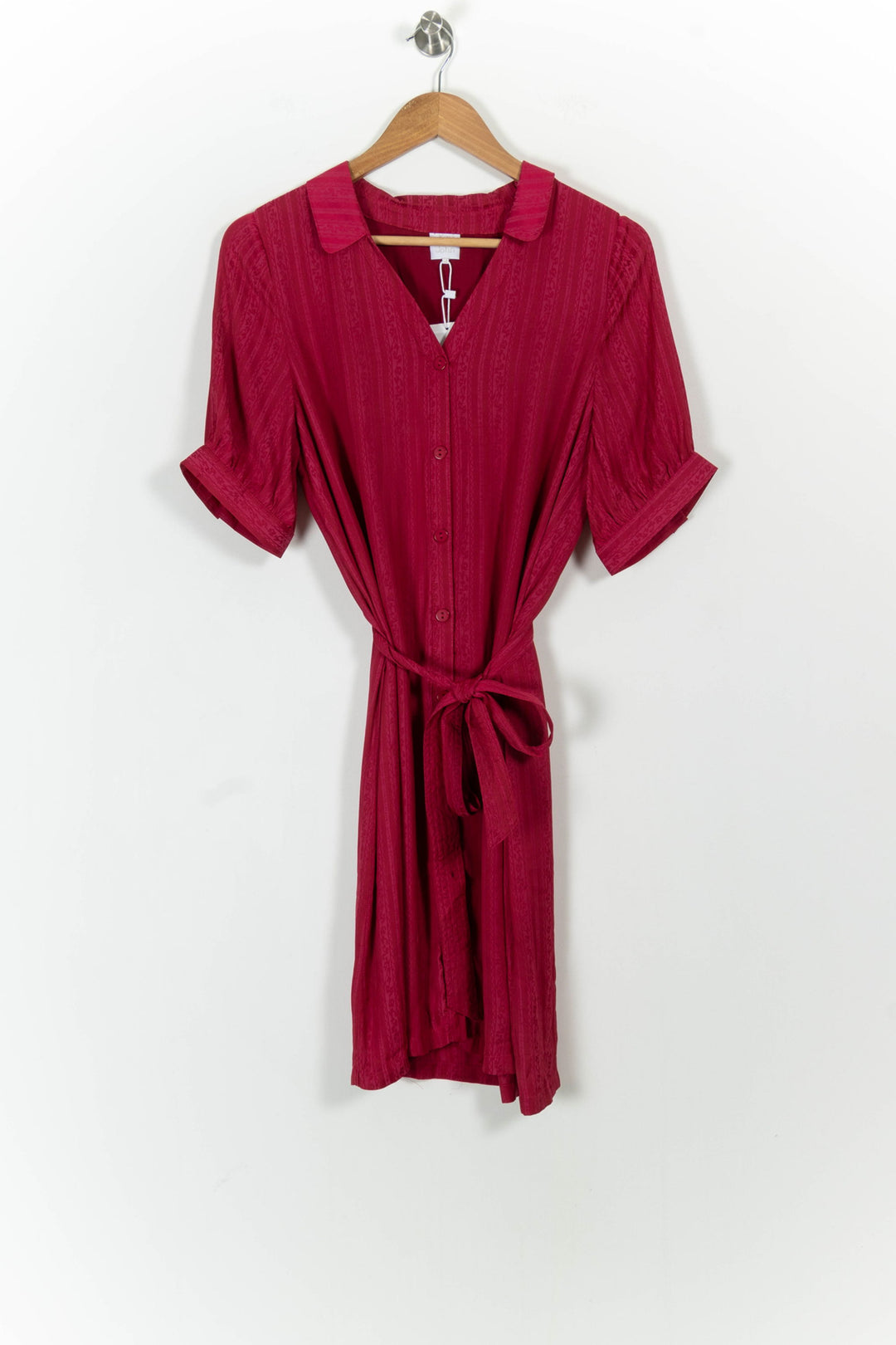 Robe Chemise Rouge - Taille L/40 de la marque Karl Marc John | PARAD102124 - Vendu par Paradigme - Image 2