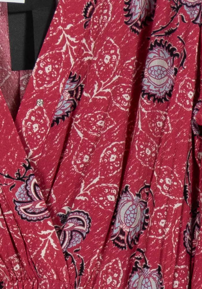 Robe Courte Rose et Violet - Taille XL/42 de la marque Bérénice | PARAD102130 - Vendu par Paradigme - Image 3