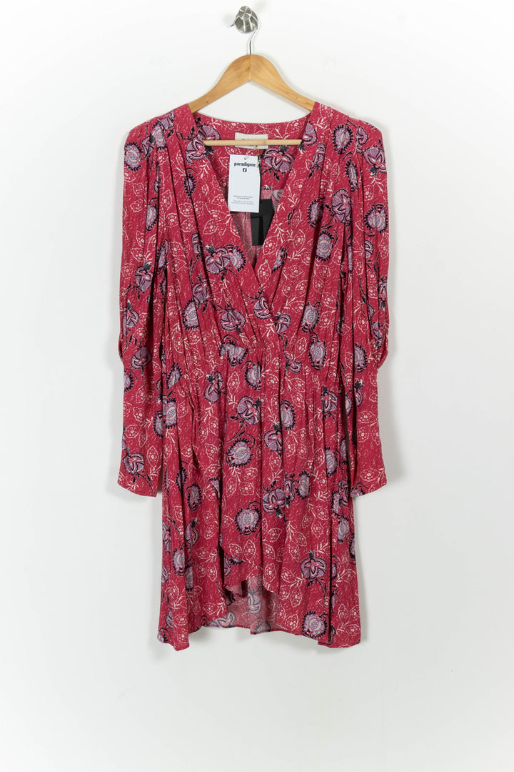 Robe Courte Rose et Violet - Taille XL/42 de la marque Bérénice | PARAD102130 - Vendu par Paradigme - Image 2