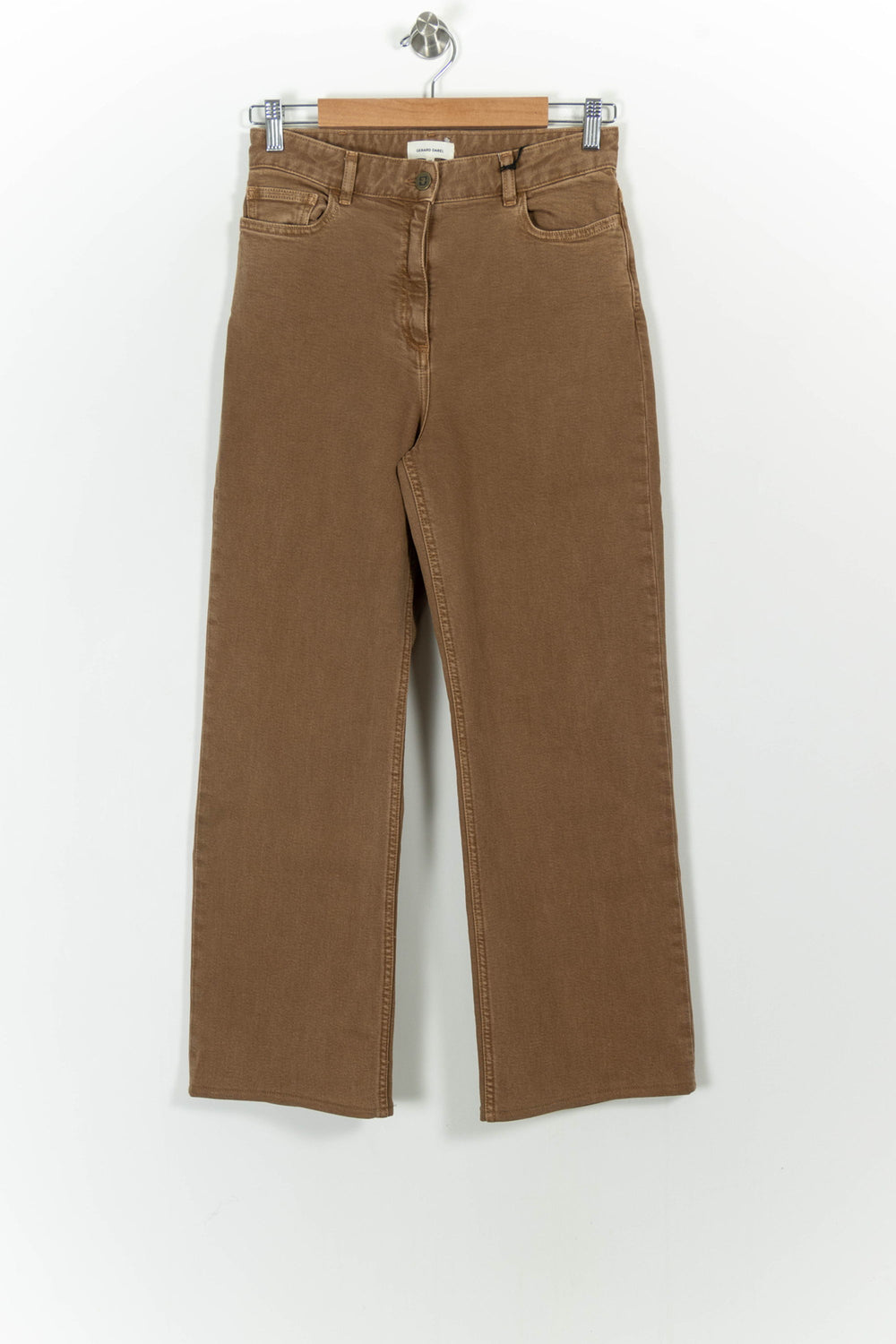Jean Marron - Taille M/38 de la marque Gerard Darel | PARAD102136 - Vendu par Paradigme - Image 2