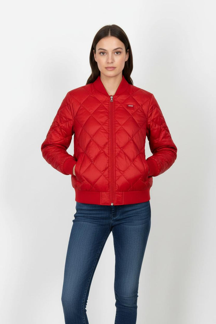 Veste Matelassée Rouge - Taille XS/34 de la marque Levi's | PARAD102140 - Vendu par Paradigme - Image 1