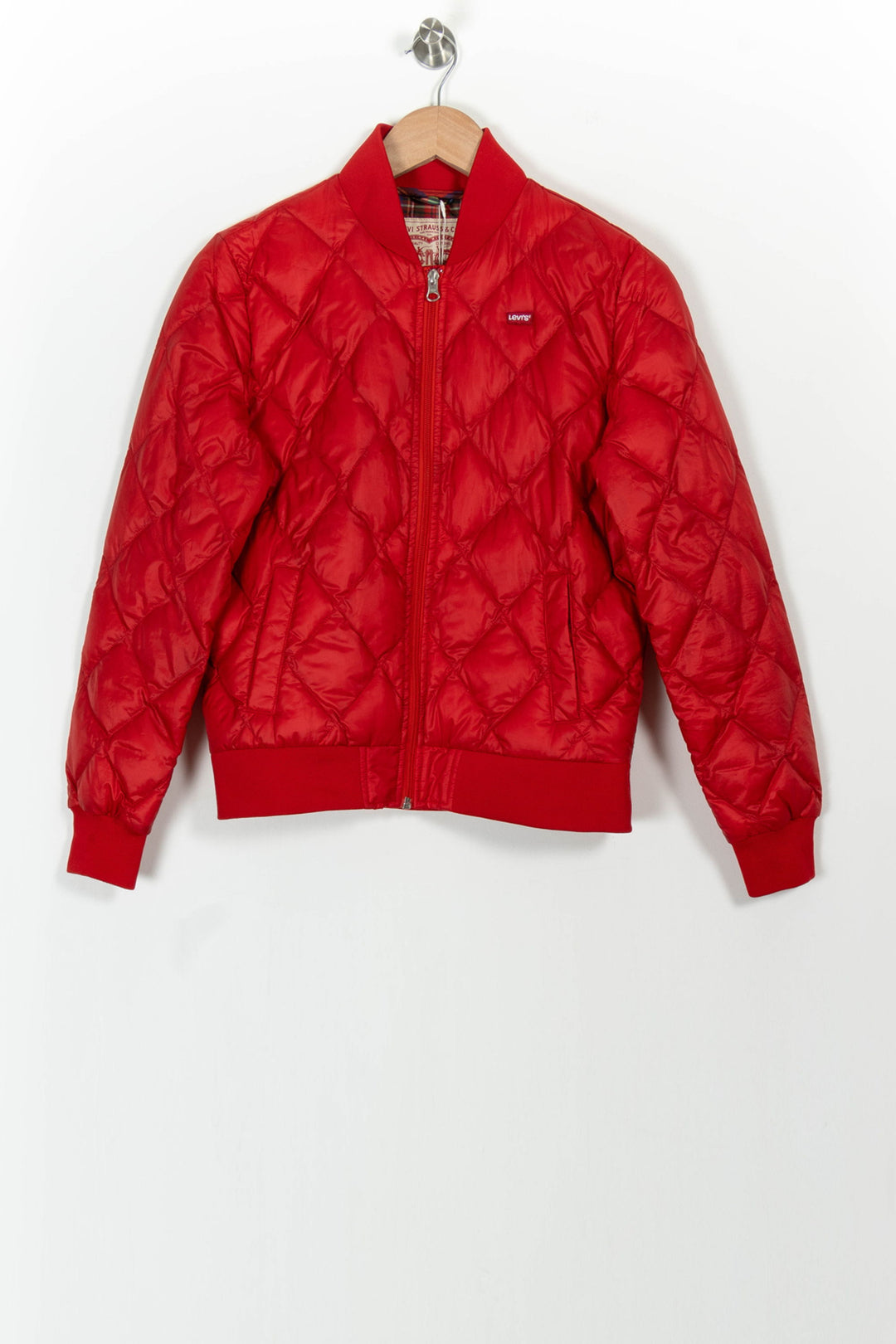 Veste Matelassée Rouge - Taille XS/34 de la marque Levi's | PARAD102140 - Vendu par Paradigme - Image 2