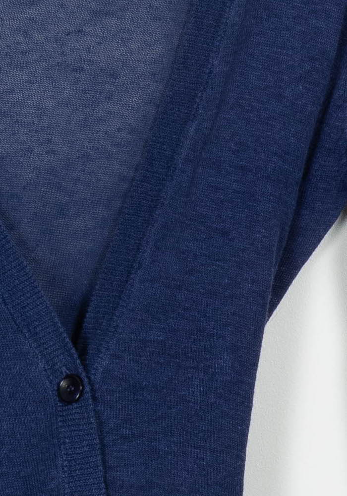 Cardigan Bleu - Taille S/36 de la marque Sandro | PARAD102144 - Vendu par Paradigme - Image 3