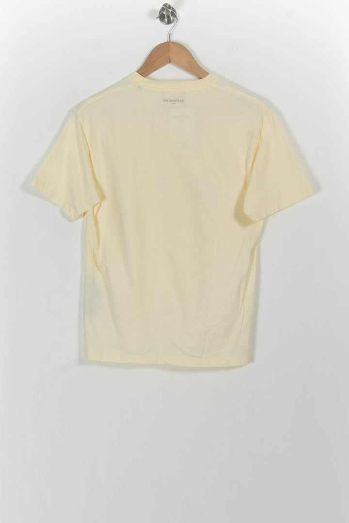 Tee-shirt Jaune - Taille XS/34 de la marque The Kooples | PARAD102147 - Vendu par Paradigme - Image 4