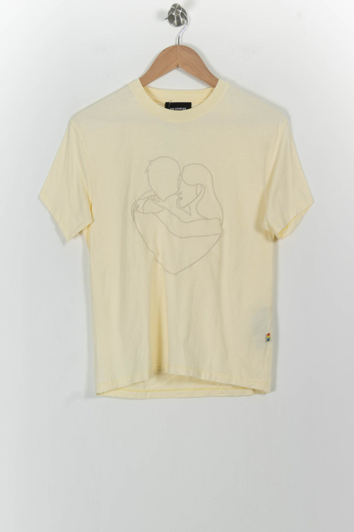 Tee-shirt Jaune - Taille XS/34 de la marque The Kooples | PARAD102147 - Vendu par Paradigme - Image 2
