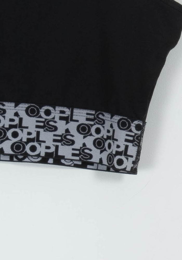 Brassière Noire et Grise - Taille XS/34 de la marque The Kooples - Sport | PARAD102158 - Vendu par Paradigme - Image 3
