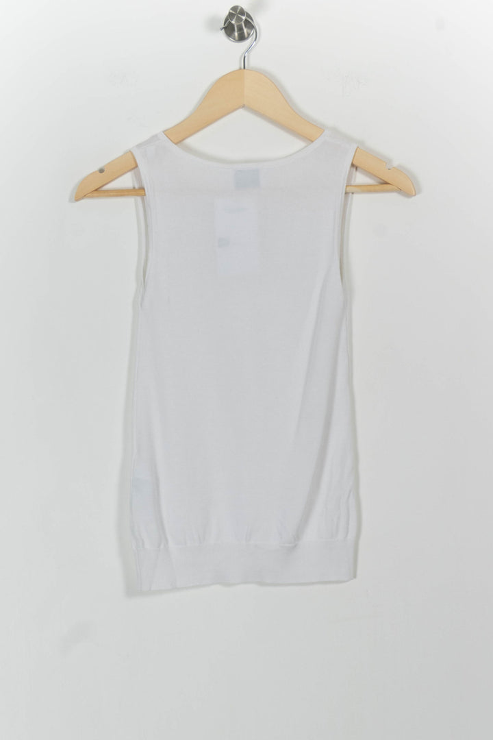 Débardeur Blanc - Taille XS/34 de la marque Claudie Pierlot | PARAD102164 - Vendu par Paradigme - Image 4