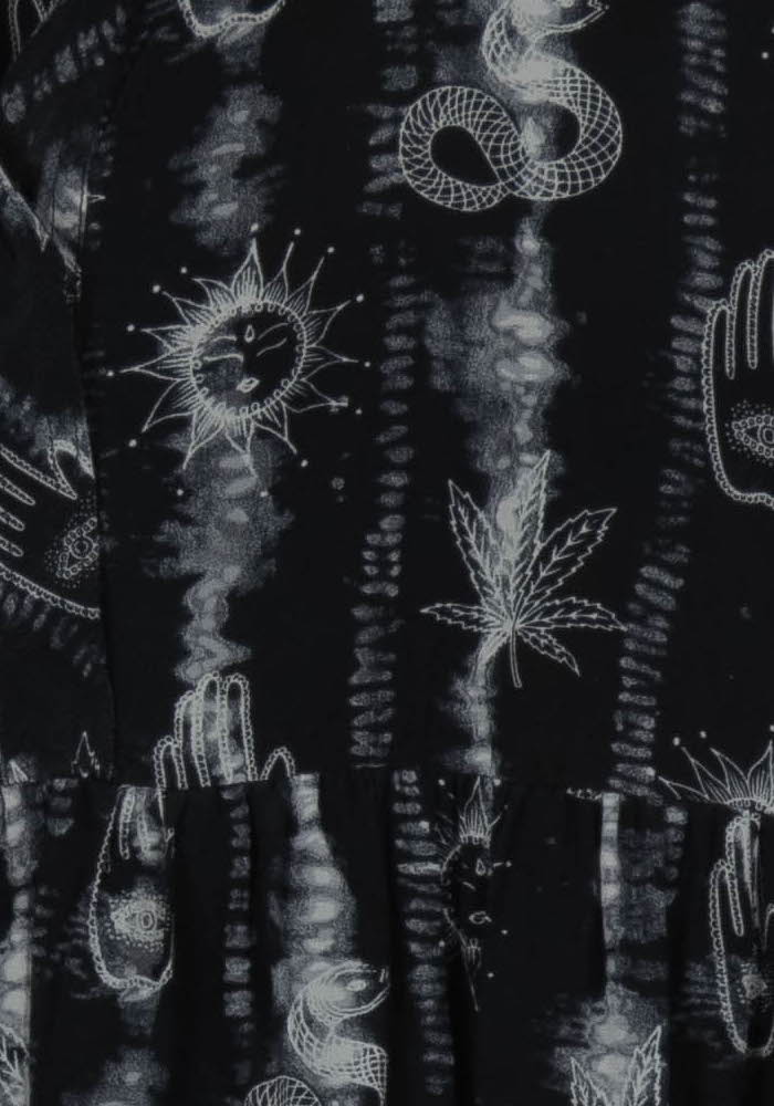 Robe Courte Noire et Grise - Taille L/40 de la marque Sandro | PARAD102165 - Vendu par Paradigme - Image 3