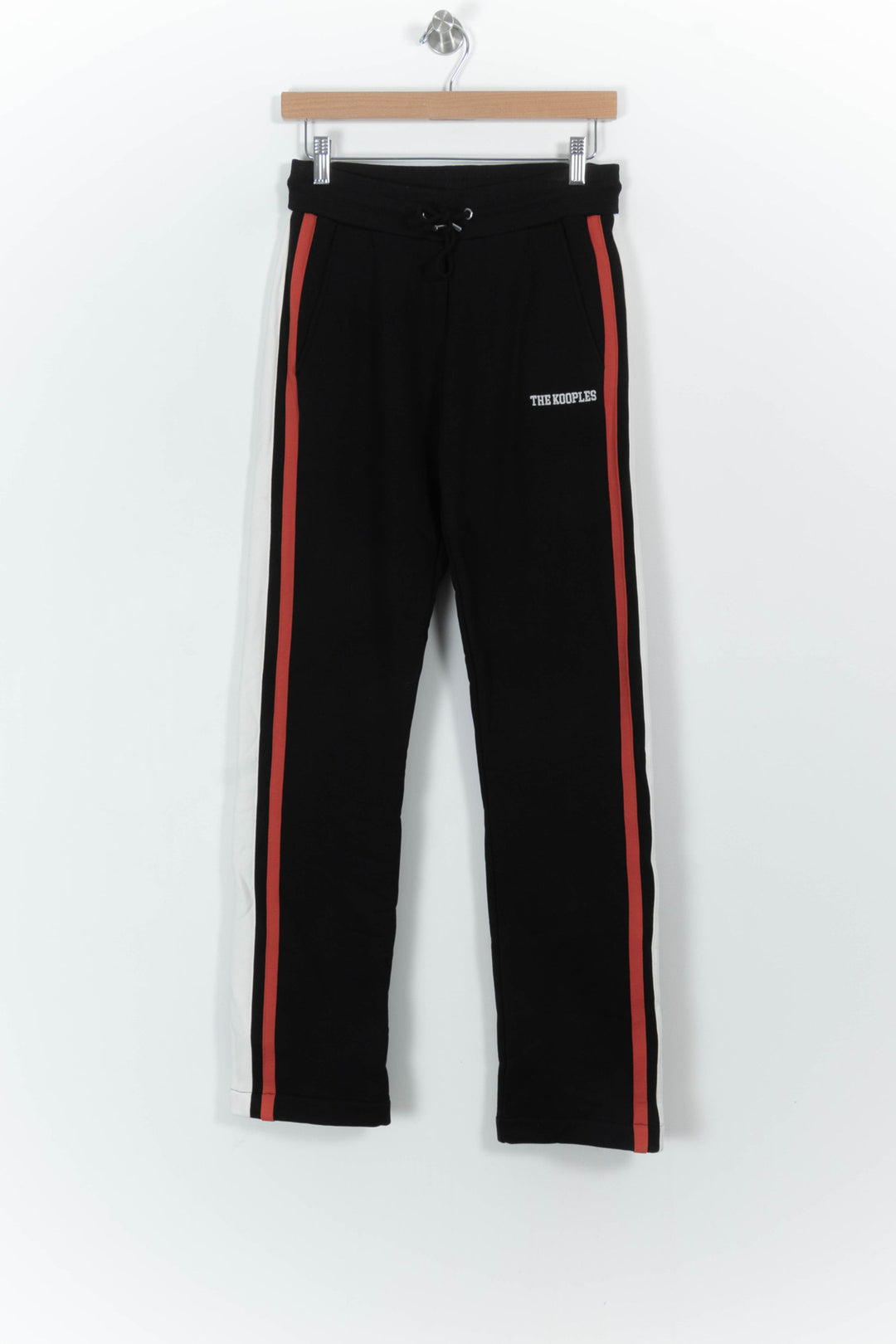 Pantalon De Jogging Noir Rouge Et Blanc - Taille S/36 de la marque The Kooples | PARAD102168 - Vendu par Paradigme - Image 2