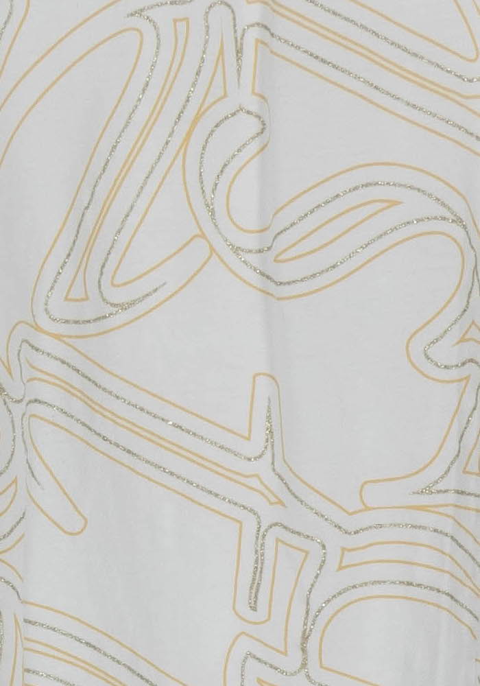 Tee-shirt Blanc et Beige - Taille S/36 de la marque One Step | PARAD102171 - Vendu par Paradigme - Image 3