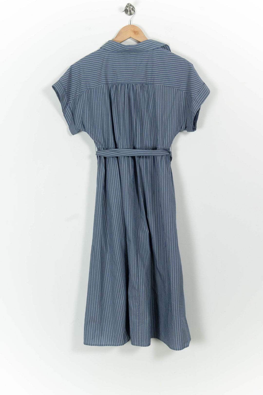 Robe Chemisier Bleu - Taille S/36 de la marque Maison 123 | PARAD102173 - Vendu par Paradigme - Image 4