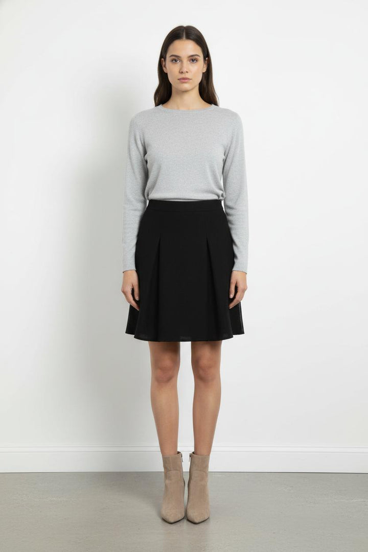 Jupe Plissée Noire - Taille M/38 de la marque One Step | PARAD102176 - Vendu par Paradigme - Image 1