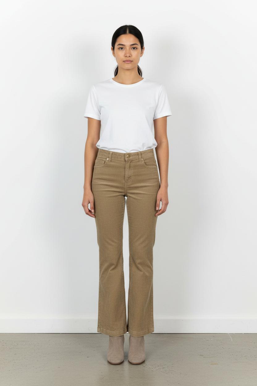 Pantalon Évasé Beige - Taille M/38 de la marque La Petite Etoile | PARAD102179 - Vendu par Paradigme - Image 1