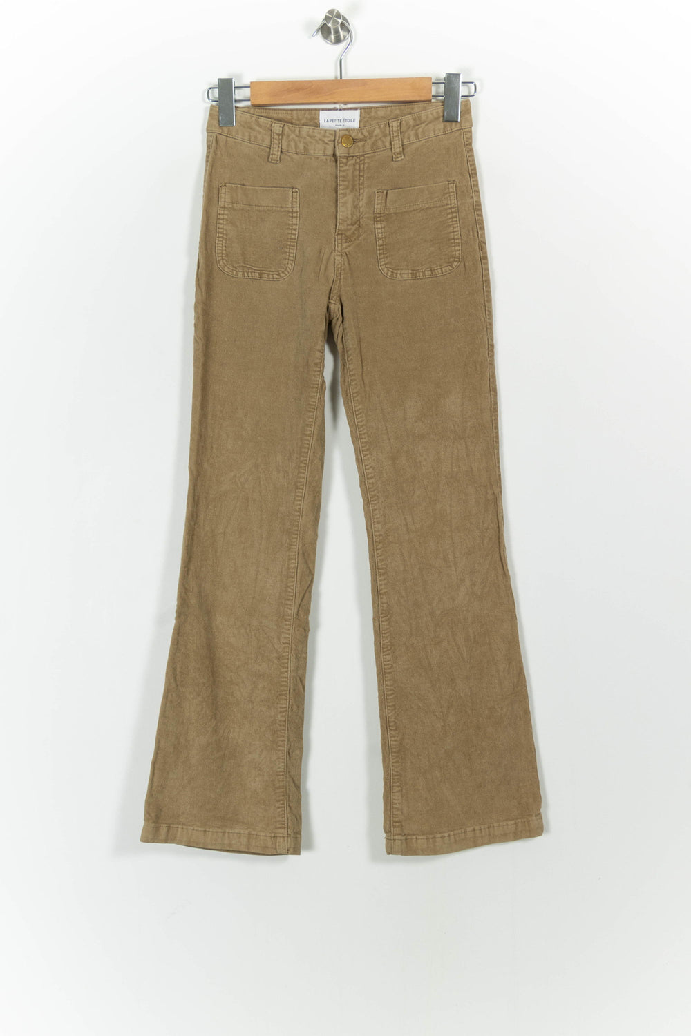 Pantalon Évasé Beige - Taille M/38 de la marque La Petite Etoile | PARAD102179 - Vendu par Paradigme - Image 2