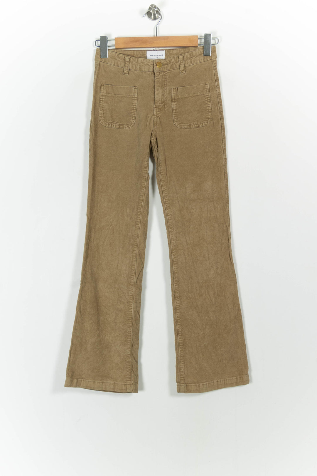 Pantalon Évasé Beige - Taille M/38 de la marque La Petite Etoile | PARAD102179 - Vendu par Paradigme - Image 2