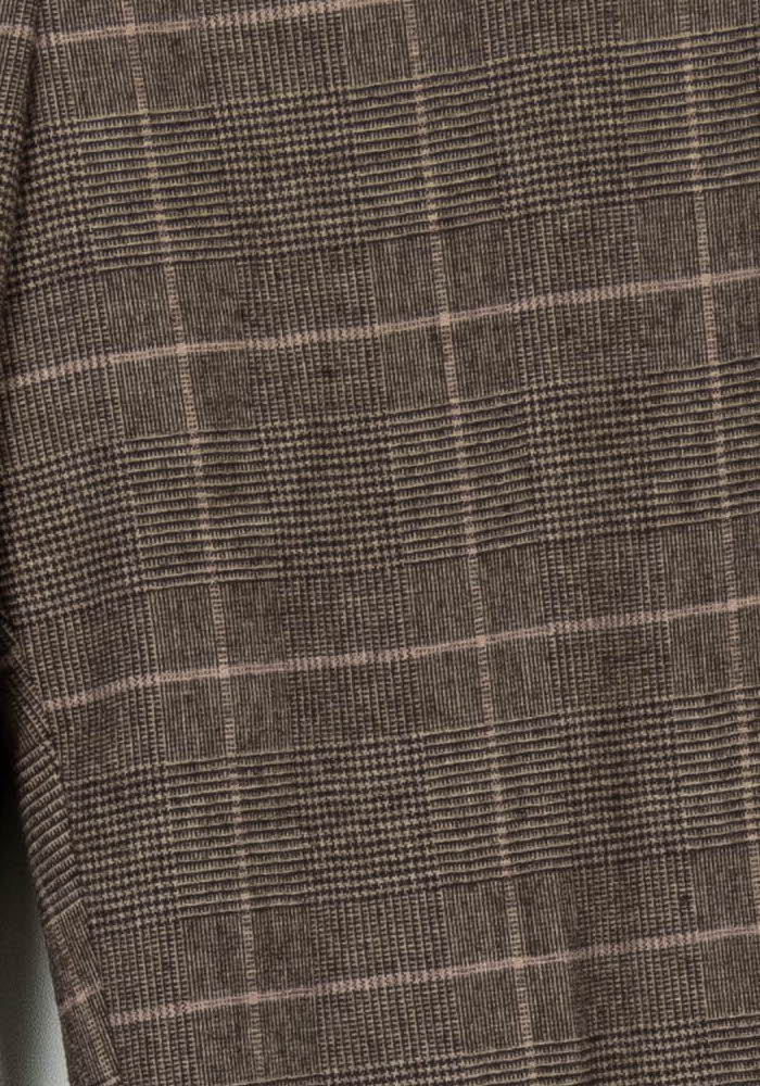 Pantalon Carreaux Marron et Beige - Taille M/38 de la marque Pablo | PARAD102181 - Vendu par Paradigme - Image 3