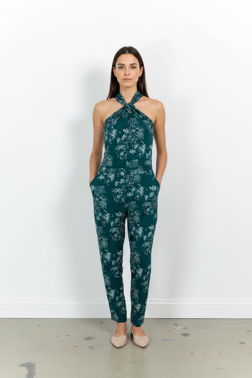 Combinaison Verte - Taille M/38 de la marque IKKS | PARAD102184 - Vendu par Paradigme - Image 1