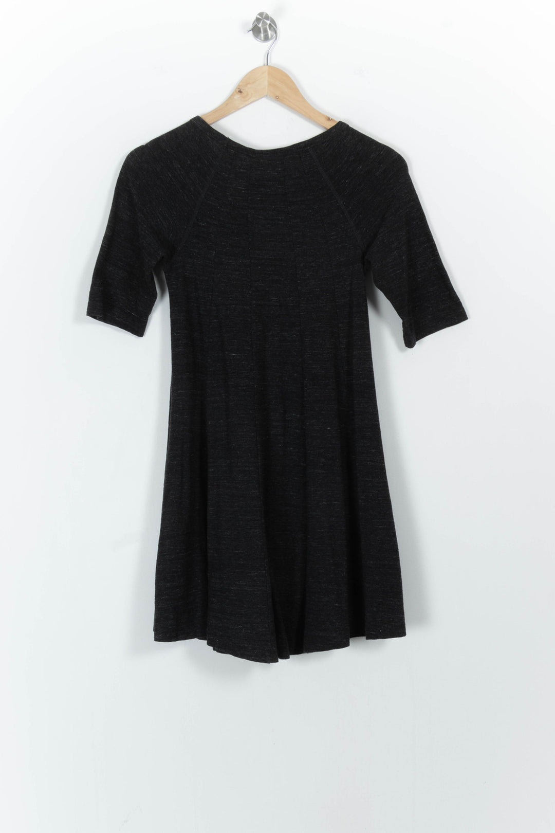 Robe Midi Grise - Taille XS/34 de la marque Ganni | PARAD102187 - Vendu par Paradigme - Image 4