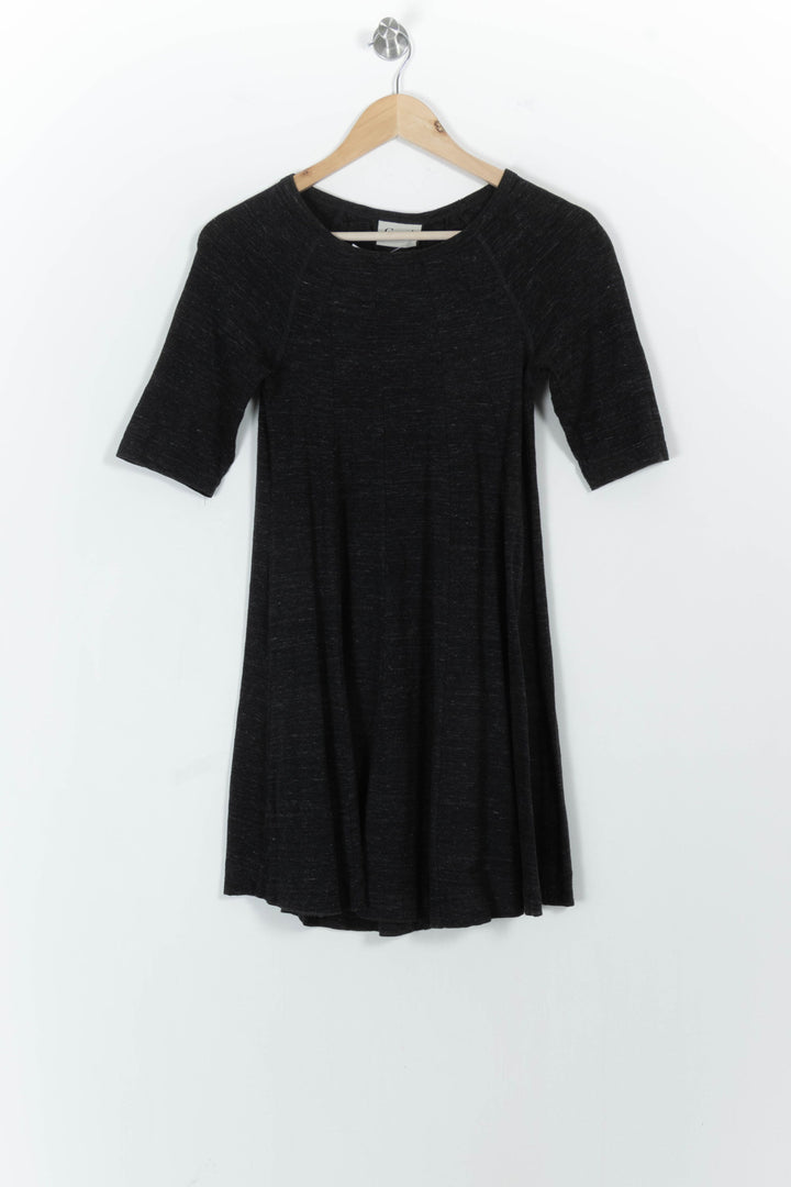 Robe Midi Grise - Taille XS/34 de la marque Ganni | PARAD102187 - Vendu par Paradigme - Image 2