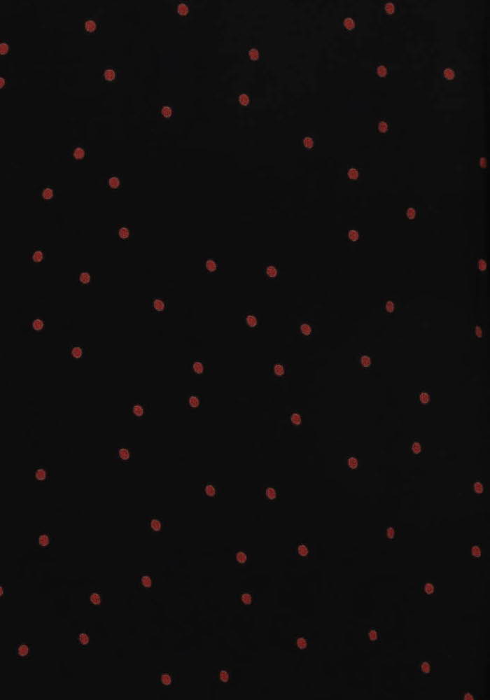 Robe Noire à Pois Rouges - Taille XS/34 de la marque Ganni | PARAD102191 - Vendu par Paradigme - Image 3