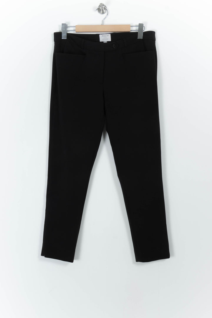 Pantalon Cigarette Noir - Taille XL/42 de la marque Maison 123 | PARAD102192 - Vendu par Paradigme - Image 2