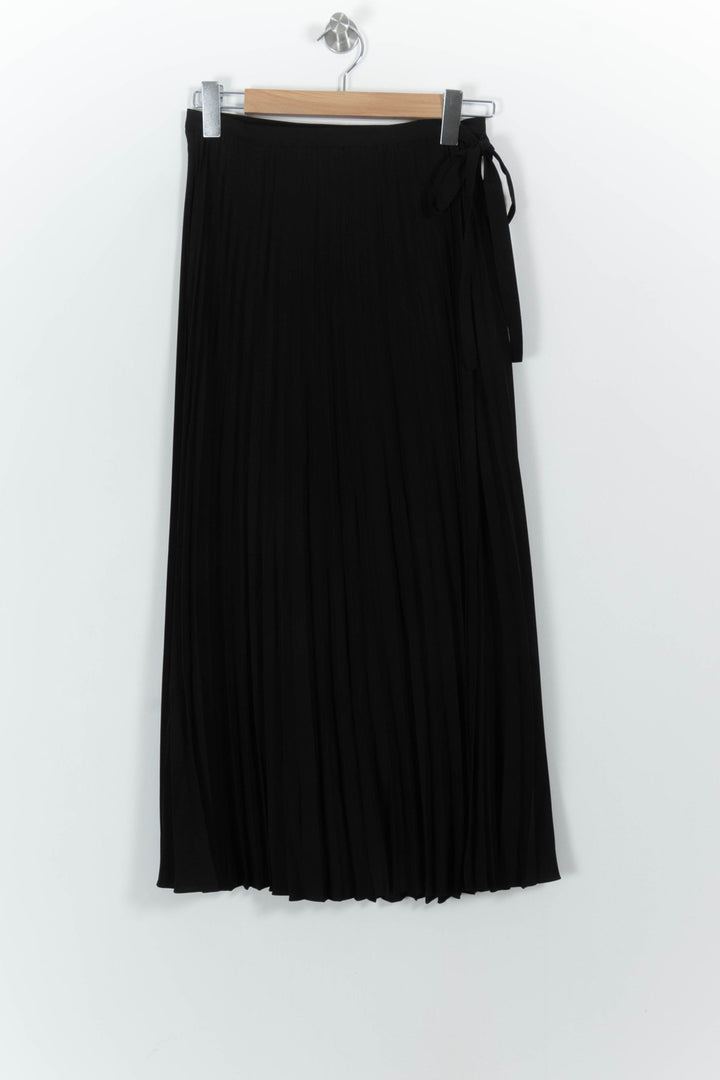 Jupe Plissée Noire - Taille S/36 de la marque Sézane | PARAD102200 - Vendu par Paradigme - Image 2