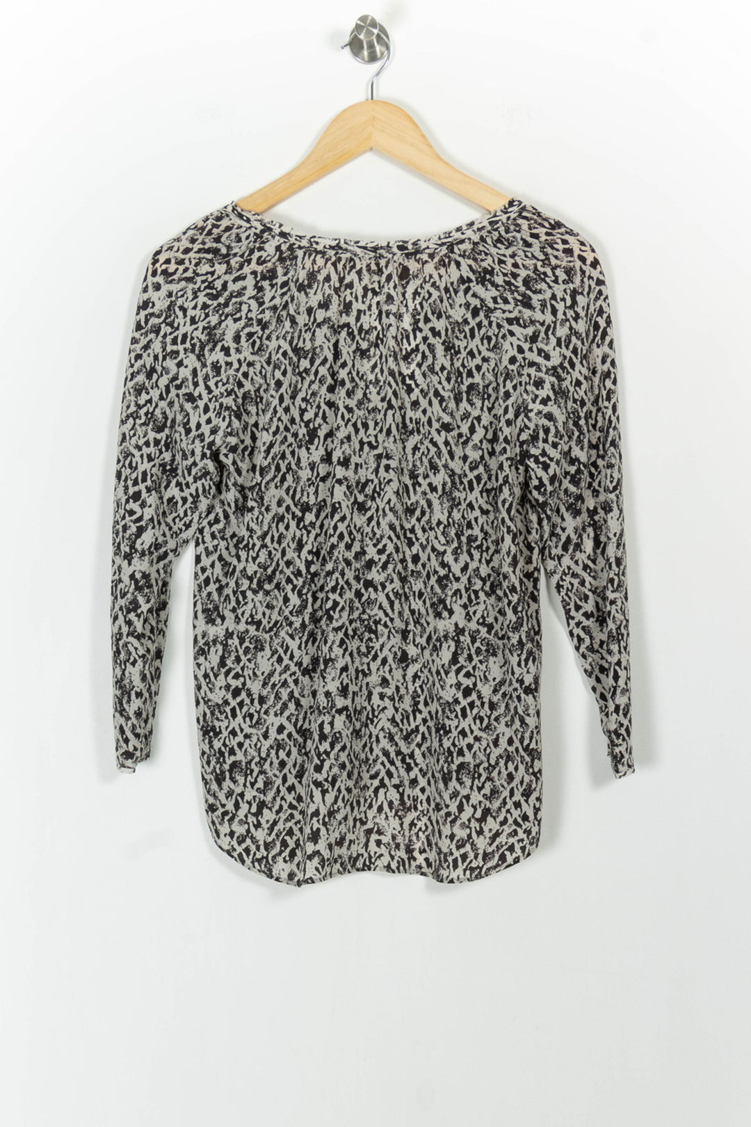 Blouse Noire et Blanche - Taille S/36 de la marque Comptoir des Cotonniers | PARAD102201 - Vendu par Paradigme - Image 4