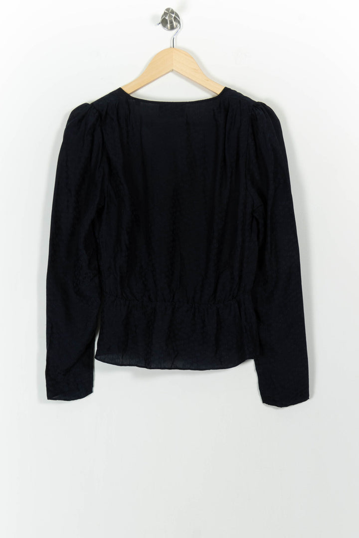 Blouse Bleue - Taille L/40 de la marque The Kooples | PARAD102204 - Vendu par Paradigme - Image 4
