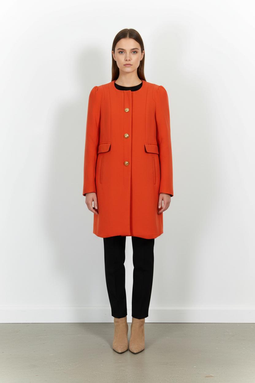 Manteau Rouge - Taille S/36 de la marque ZAPA | PARAD102209 - Vendu par Paradigme - Image 1