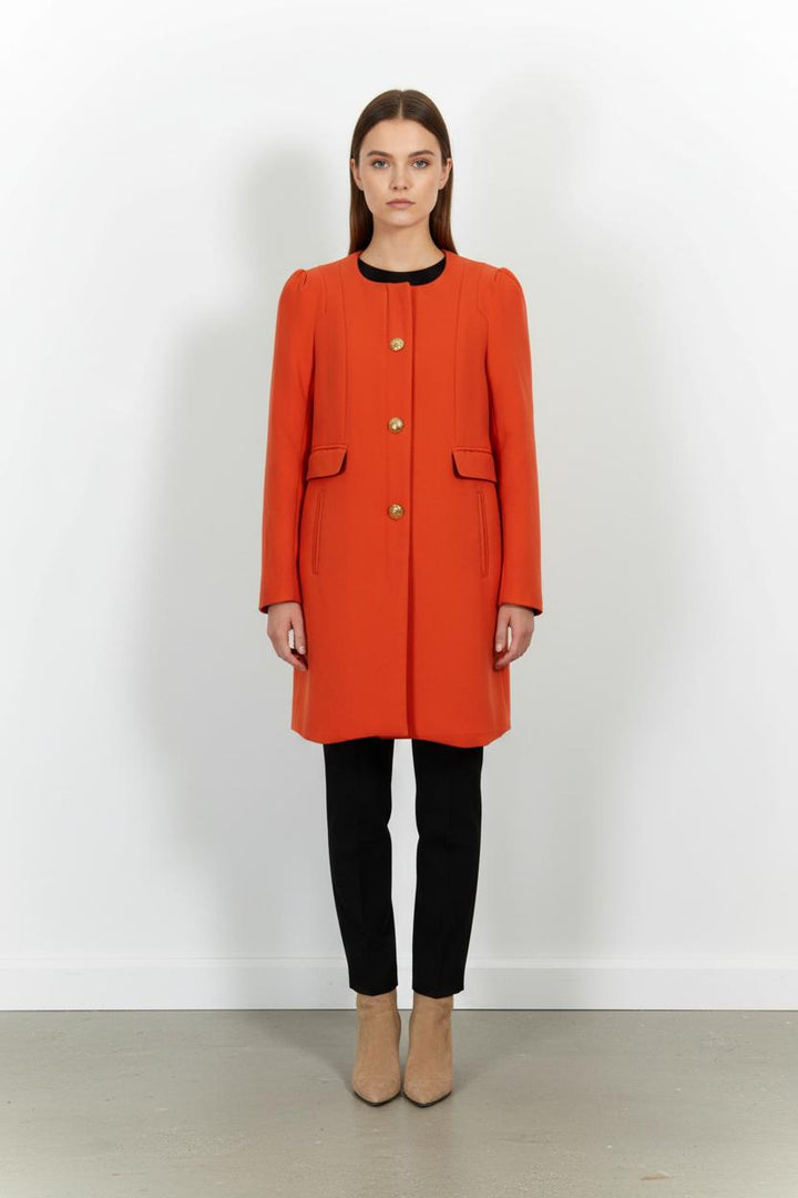 Manteau Rouge - Taille S/36 de la marque ZAPA | PARAD102209 - Vendu par Paradigme - Image 1
