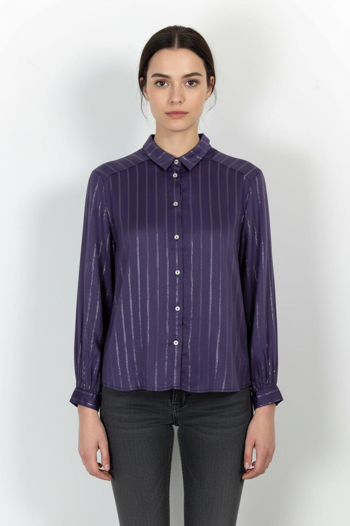 Chemise Violette - Taille S/36 de la marque Karl Marc John | PARAD102211 - Vendu par Paradigme - Image 1