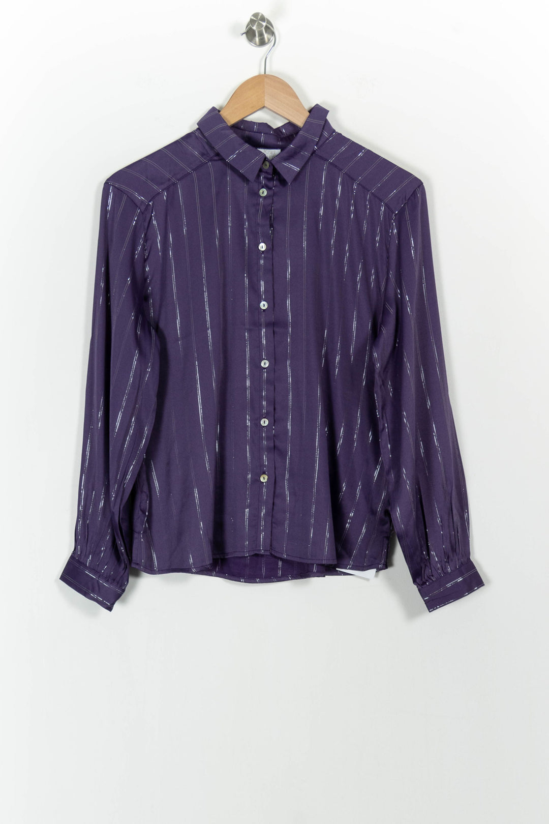 Chemise Violette - Taille S/36 de la marque Karl Marc John | PARAD102211 - Vendu par Paradigme - Image 2