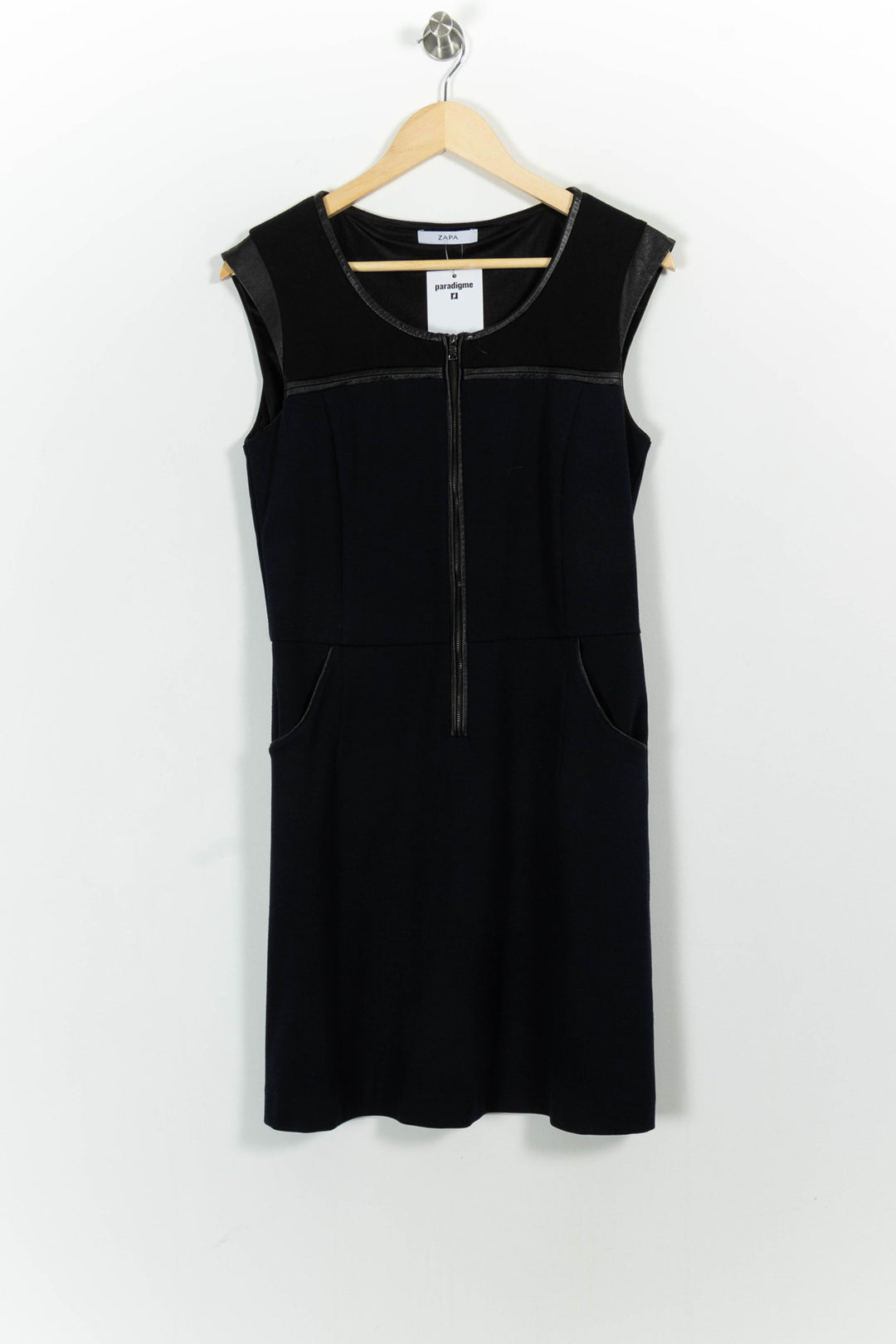 Robe Sans Manches Noire - Taille XL/42 de la marque ZAPA | PARAD102212 - Vendu par Paradigme - Image 2