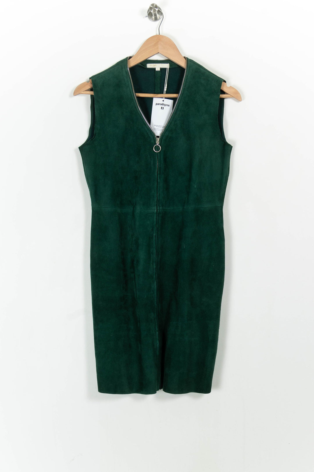 Robe Sans Manches Verte - Taille L/40 de la marque Maje | PARAD102213 - Vendu par Paradigme - Image 2