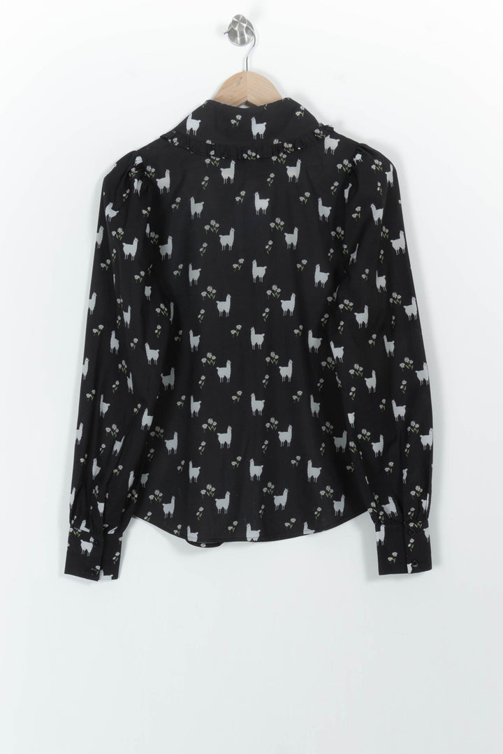 Chemise Noire et Blanche - Taille S/36 de la marque Manoush | PARAD102215 - Vendu par Paradigme - Image 4