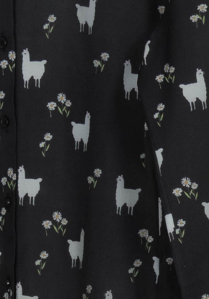 Chemise Noire et Blanche - Taille S/36 de la marque Manoush | PARAD102215 - Vendu par Paradigme - Image 3