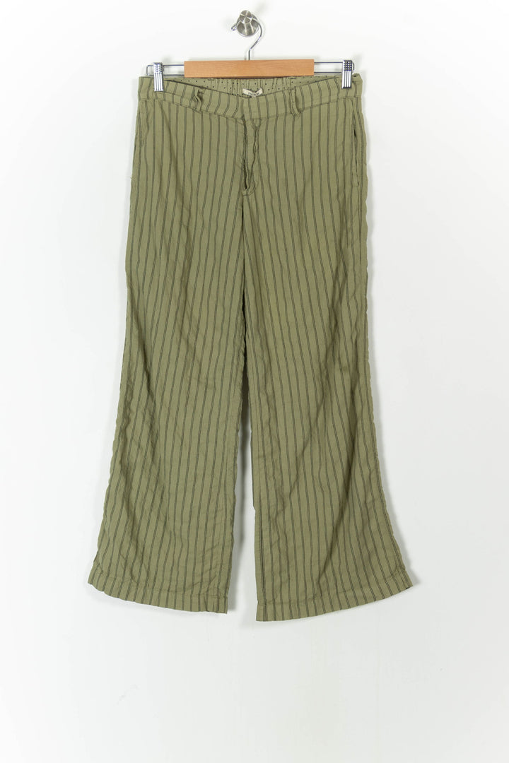 Pantalon Vert à Rayures - Taille S/36 de la marque Emile & Ida | PARAD102223 - Vendu par Paradigme - Image 2