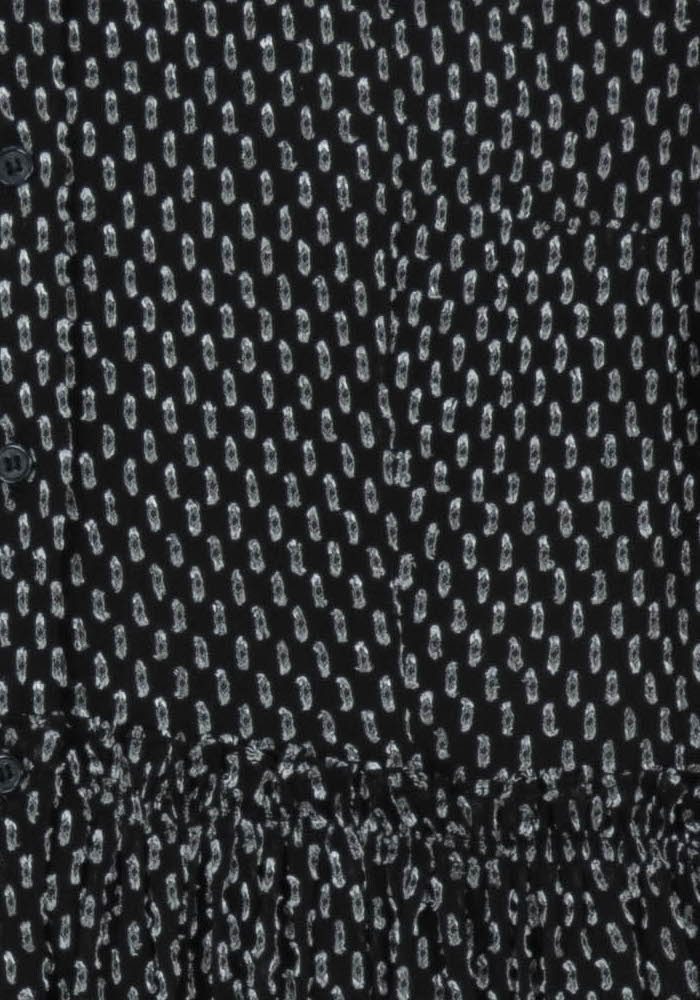 Robe Courte Noire et Blanche - Taille M/38 de la marque Claudie Pierlot | PARAD102226 - Vendu par Paradigme - Image 3
