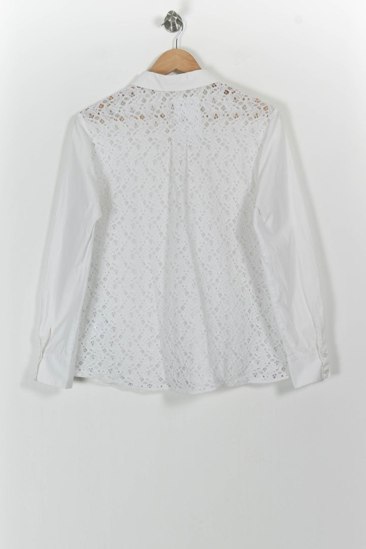 Chemise Blanche - Taille M/38 de la marque ZAPA | PARAD102230 - Vendu par Paradigme - Image 4