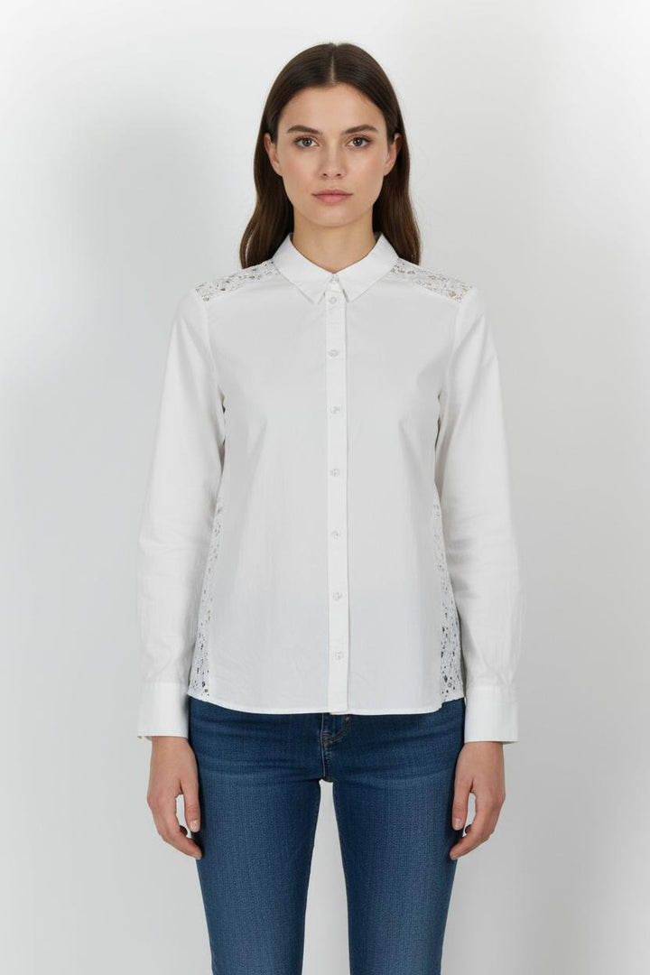 Chemise Blanche - Taille M/38 de la marque ZAPA | PARAD102230 - Vendu par Paradigme - Image 1