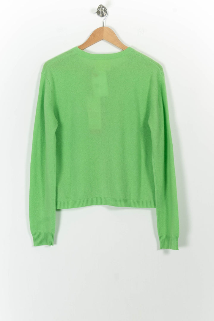 Cardigan Vert - Taille M/38 de la marque Absolut Cashmere | PARAD102232 - Vendu par Paradigme - Image 4