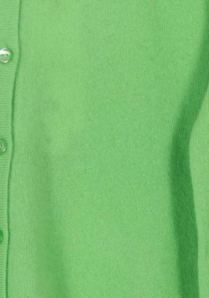Cardigan Vert - Taille M/38 de la marque Absolut Cashmere | PARAD102232 - Vendu par Paradigme - Image 3