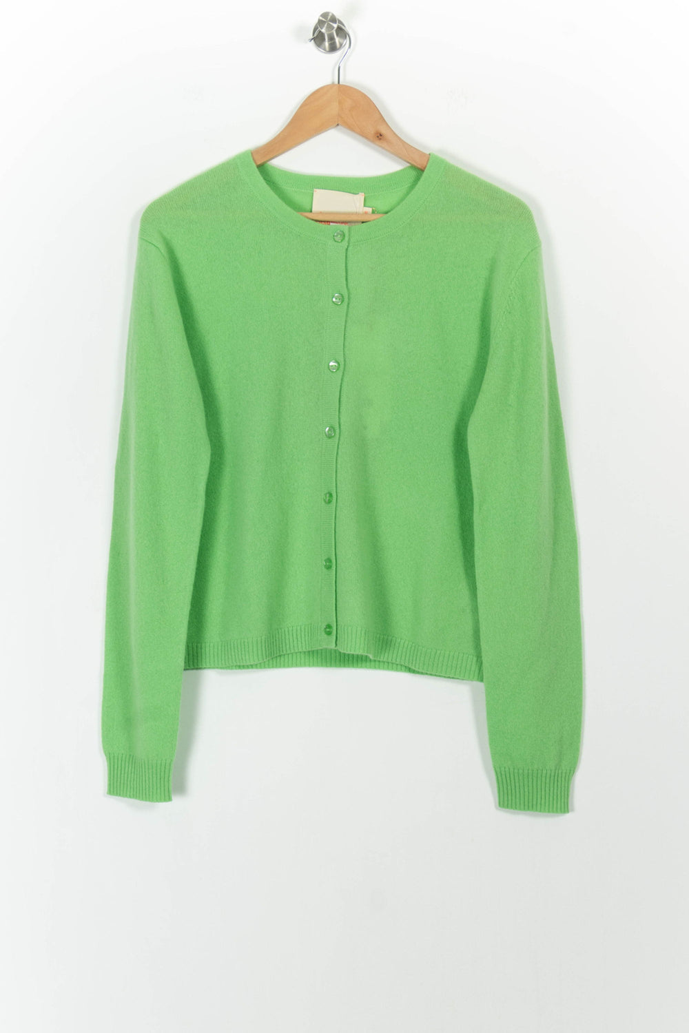 Cardigan Vert - Taille M/38 de la marque Absolut Cashmere | PARAD102232 - Vendu par Paradigme - Image 2