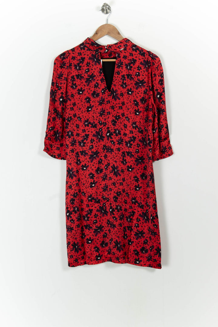 Robe Courte Rouge et Noire - Taille L/40 de la marque IKKS | PARAD102237 - Vendu par Paradigme - Image 4