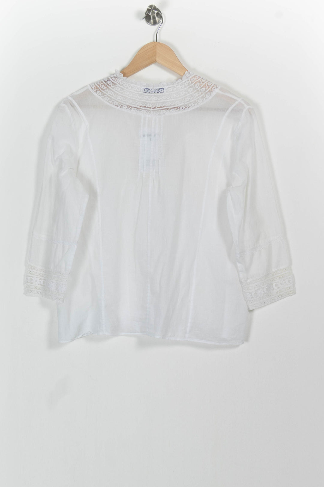 Blouse Blanche - Taille S/36 de la marque ZAPA | PARAD102241 - Vendu par Paradigme - Image 4