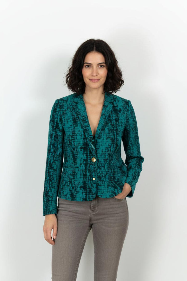 Blazer Vert et Noir - Taille S/36 de la marque ba&sh | PARAD102243 - Vendu par Paradigme - Image 1