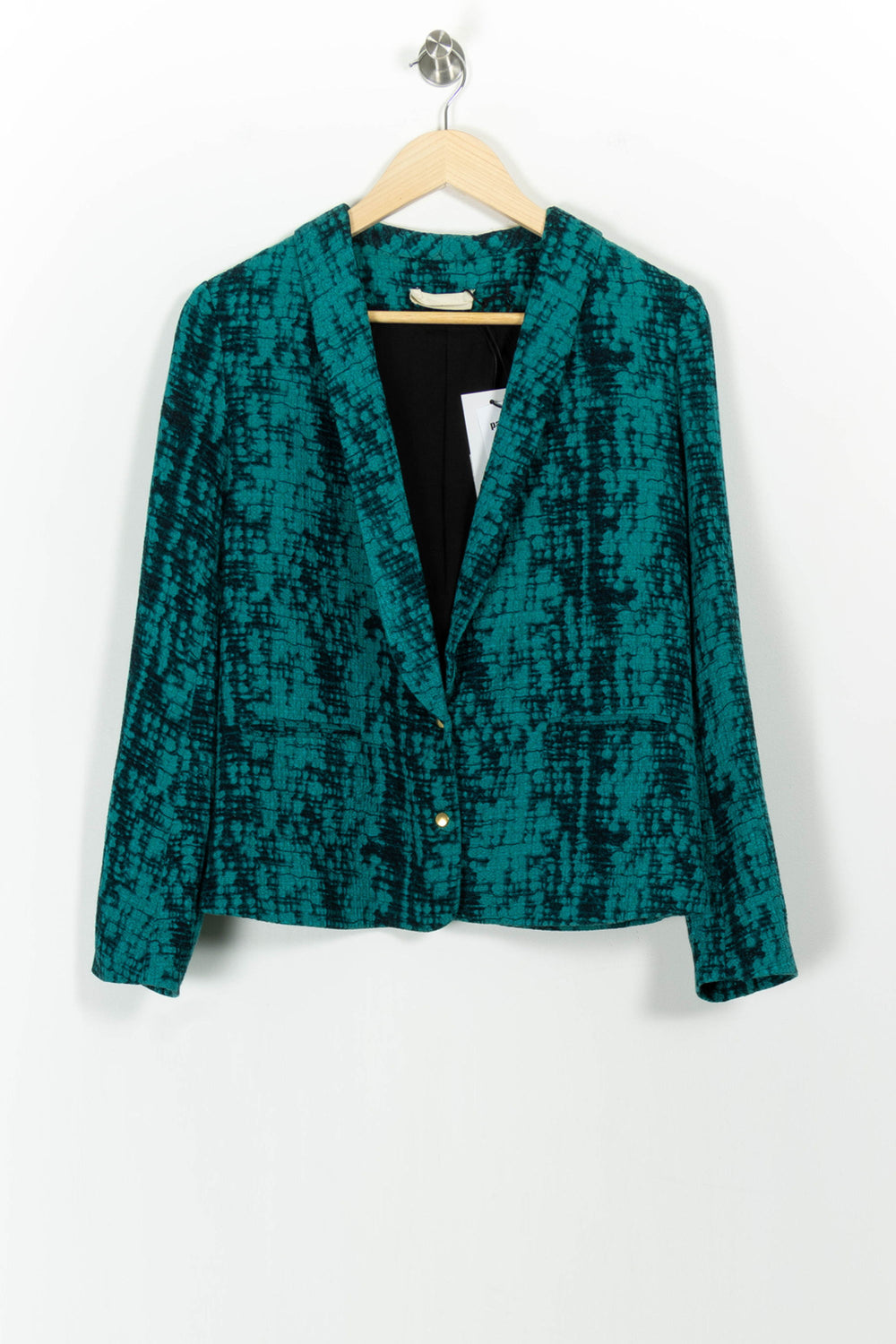 Blazer Vert et Noir - Taille S/36 de la marque ba&sh | PARAD102243 - Vendu par Paradigme - Image 2